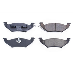 Power Stop 16-715 Z16 Evolution Ceramic Clean Ride Scorched Brake Pads (Rear) for 1997-1998 Chrysler Town & Country LX, Lxi product image