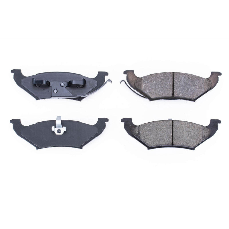 Power Stop 16-715 Z16 Evolution Ceramic Clean Ride Scorched Brake Pads (Rear) for 1997-1998 Chrysler Town & Country LX, Lxi product image