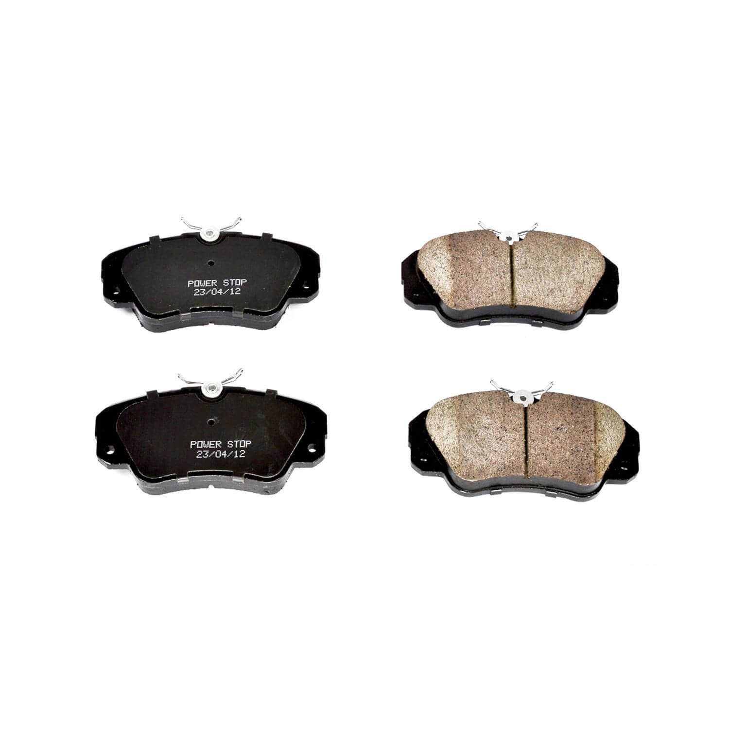 Power Stop 16-720 Z16 Evolution Ceramic Clean Ride Scorched Brake Pads (Front) for 1997-1998 Cadillac Catera Base product image