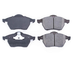 Power Stop 16-736 Z16 Evolution Ceramic Clean Ride Scorched Brake Pads (Front) for 1996-1997 Audi A4 Base product image