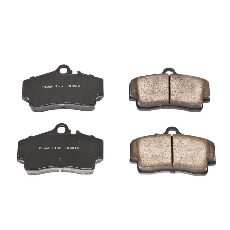Power Stop 16-738 Z16 Evolution Ceramic Clean Ride Scorched Brake Pads (Rear) for 1999-2002 Porsche 911 Carrera, Carrera 4 product image