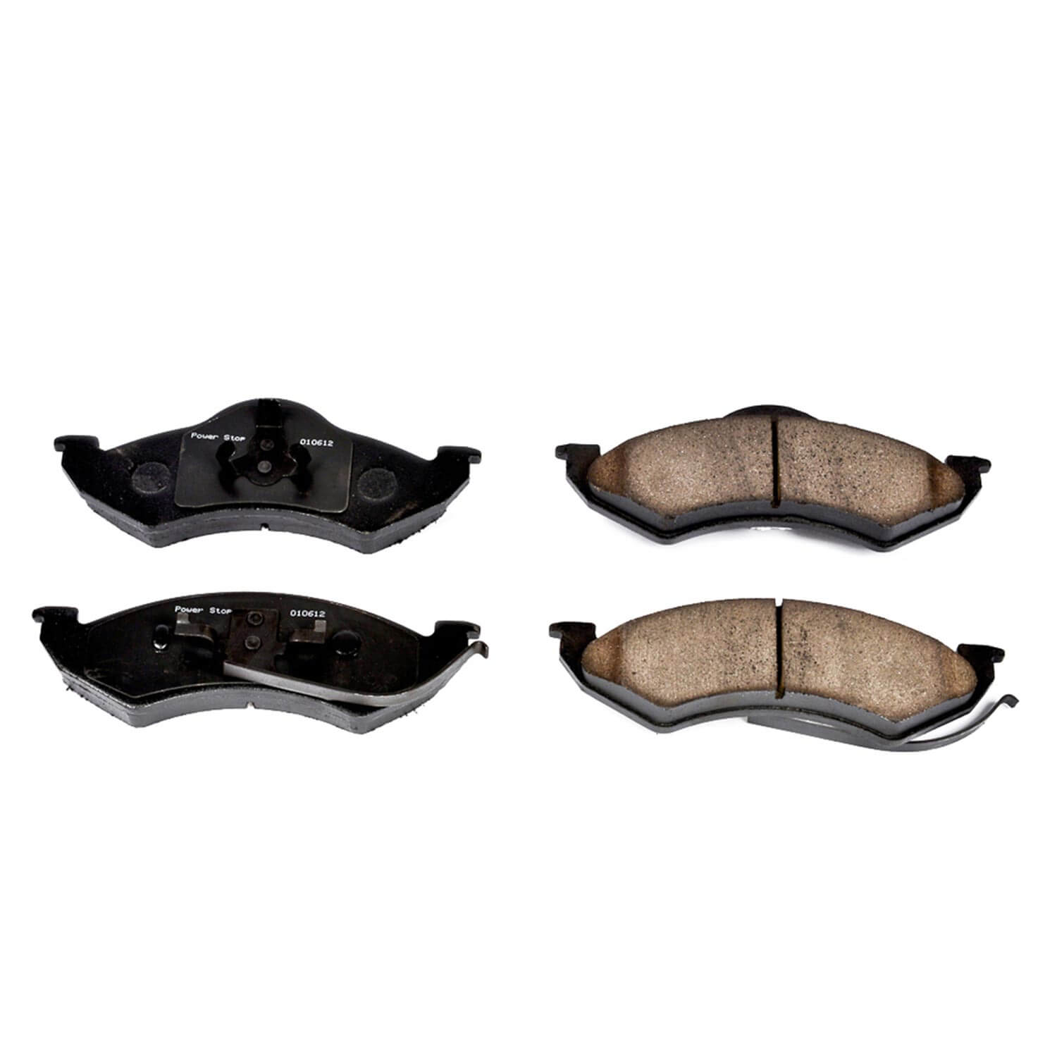 Power Stop 16-746 Z16 Evolution Ceramic Clean Ride Scorched Brake Pads (Front) for 1999 Dodge Dakota Base, R/t, SLT, Sport product image