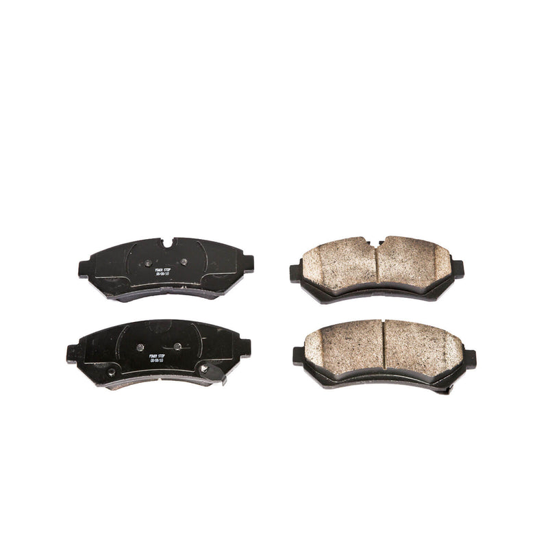 Power Stop 16-753 Z16 Evolution Ceramic Clean Ride Scorched Brake Pads (Front) for 1998-2002 Cadillac Seville Sls, Sts product image