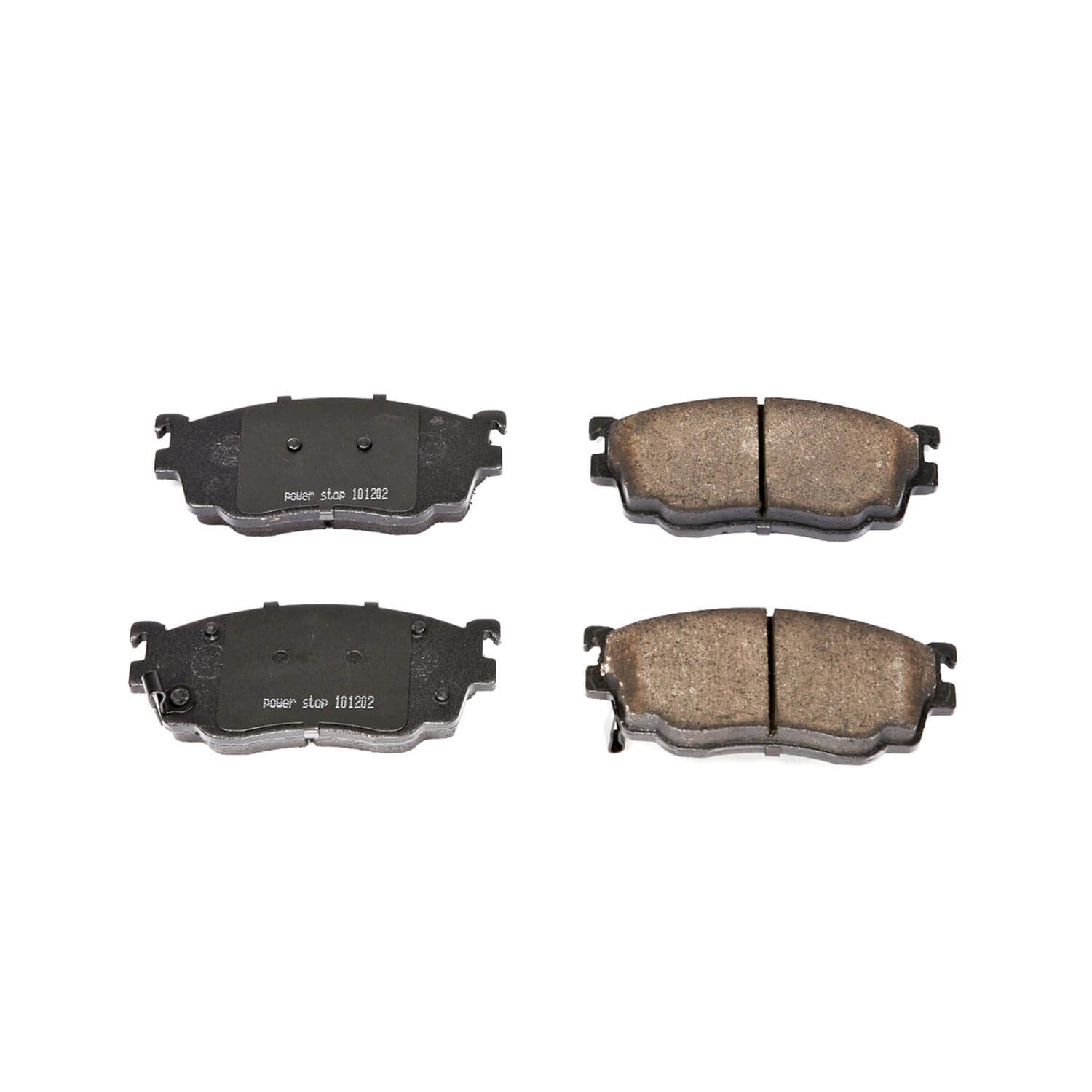 Power Stop 16-755 Z16 Evolution Ceramic Clean Ride Scorched Brake Pads (Front) for 1998-2002 Mazda 626 ES, LX Rear Disc product image