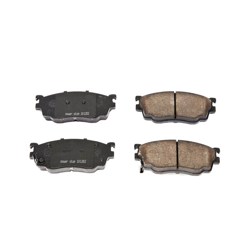 Power Stop 16-755 Z16 Evolution Ceramic Clean Ride Scorched Brake Pads (Front) for 1998-2002 Mazda 626 ES, LX Rear Disc product image