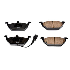 Power Stop 16-768A Z16 Evolution Ceramic Clean Ride Scorched Brake Pads - With Sensor (Front) for 1998 Volkswagen Beetle Base, TDI product image