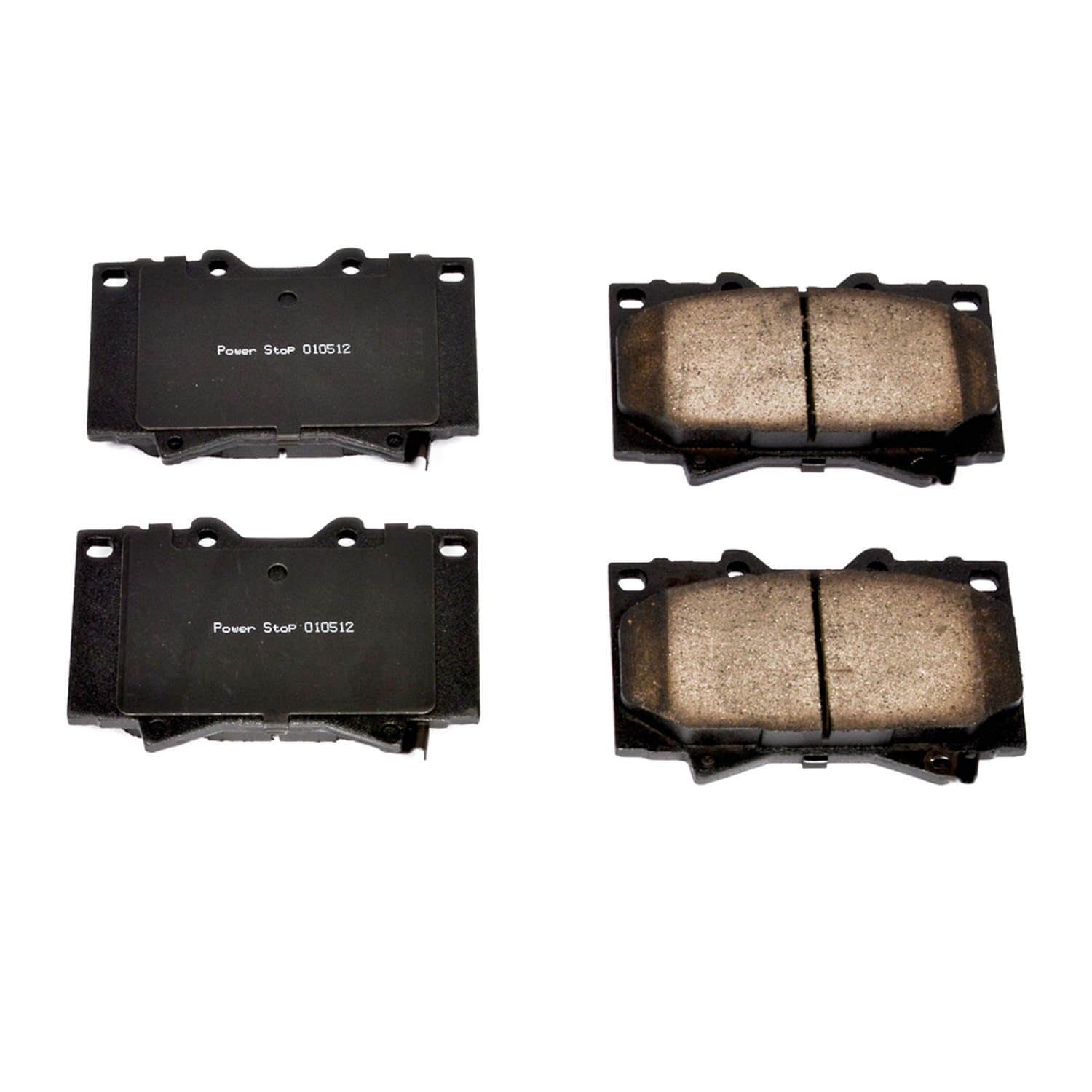 Power Stop 16-772 Z16 Evolution Ceramic Clean Ride Scorched Brake Pads (Front) for 1998-2007 Lexus LX470 Base product image