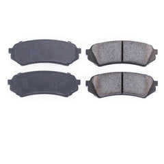 Power Stop 16-773 Z16 Evolution Ceramic Clean Ride Scorched Brake Pads (Rear) for 1998-2007 Lexus LX470 Base product image