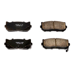 Power Stop 16-775 Z16 Evolution Ceramic Clean Ride Scorched Brake Pads (Rear) for 1998-2001 Kia Sephia LS product image