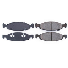 Power Stop 16-790 Z16 Evolution Ceramic Clean Ride Scorched Brake Pads (Front) for 1999-2001 Jeep Grand Cherokee Laredo, Limited product image