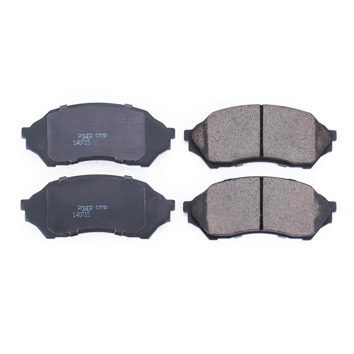 Power Stop 16-798 Z16 Evolution Ceramic Clean Ride Scorched Brake Pads (Front) for 1999-2001 Mazda Protege DX, LX product image