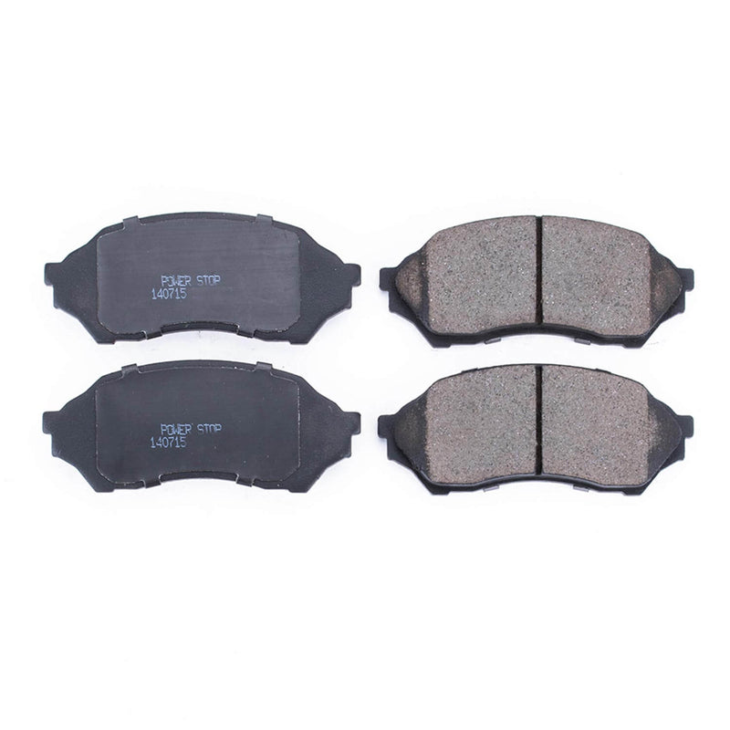 Power Stop 16-798 Z16 Evolution Ceramic Clean Ride Scorched Brake Pads (Front) for 1999-2001 Mazda Protege DX, LX product image