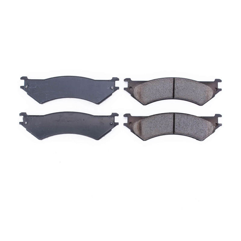 Power Stop 16-802 Z16 Evolution Ceramic Clean Ride Scorched Brake Pads (Rear) for 2001-2002 Ford E-250 Econoline Base product image
