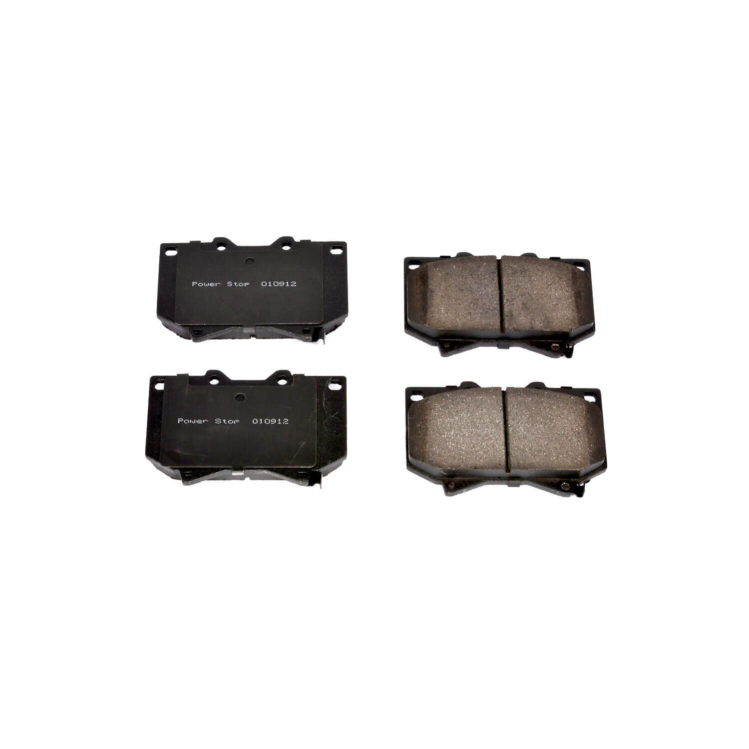 Power Stop 16-812 Z16 Evolution Ceramic Clean Ride Scorched Brake Pads (Front) for 2001-2003 Toyota Sequoia Limited, SR5 product image