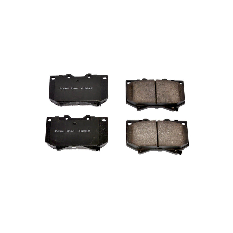 Power Stop 16-812 Z16 Evolution Ceramic Clean Ride Scorched Brake Pads (Front) for 2001-2003 Toyota Sequoia Limited, SR5 product image
