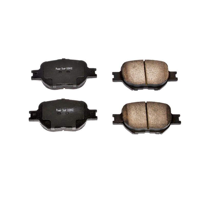 Power Stop 16-817 Z16 Evolution Ceramic Clean Ride Scorched Brake Pads (Front) for 2005-2006 Scion Tc Base product image