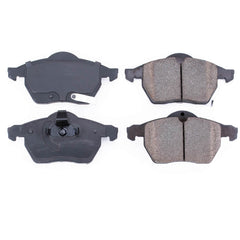 Power Stop 16-819 Z16 Evolution Ceramic Clean Ride Scorched Brake Pads (Front) for 1999-2001 Saab 9-3. Base, SE, Viggen product image