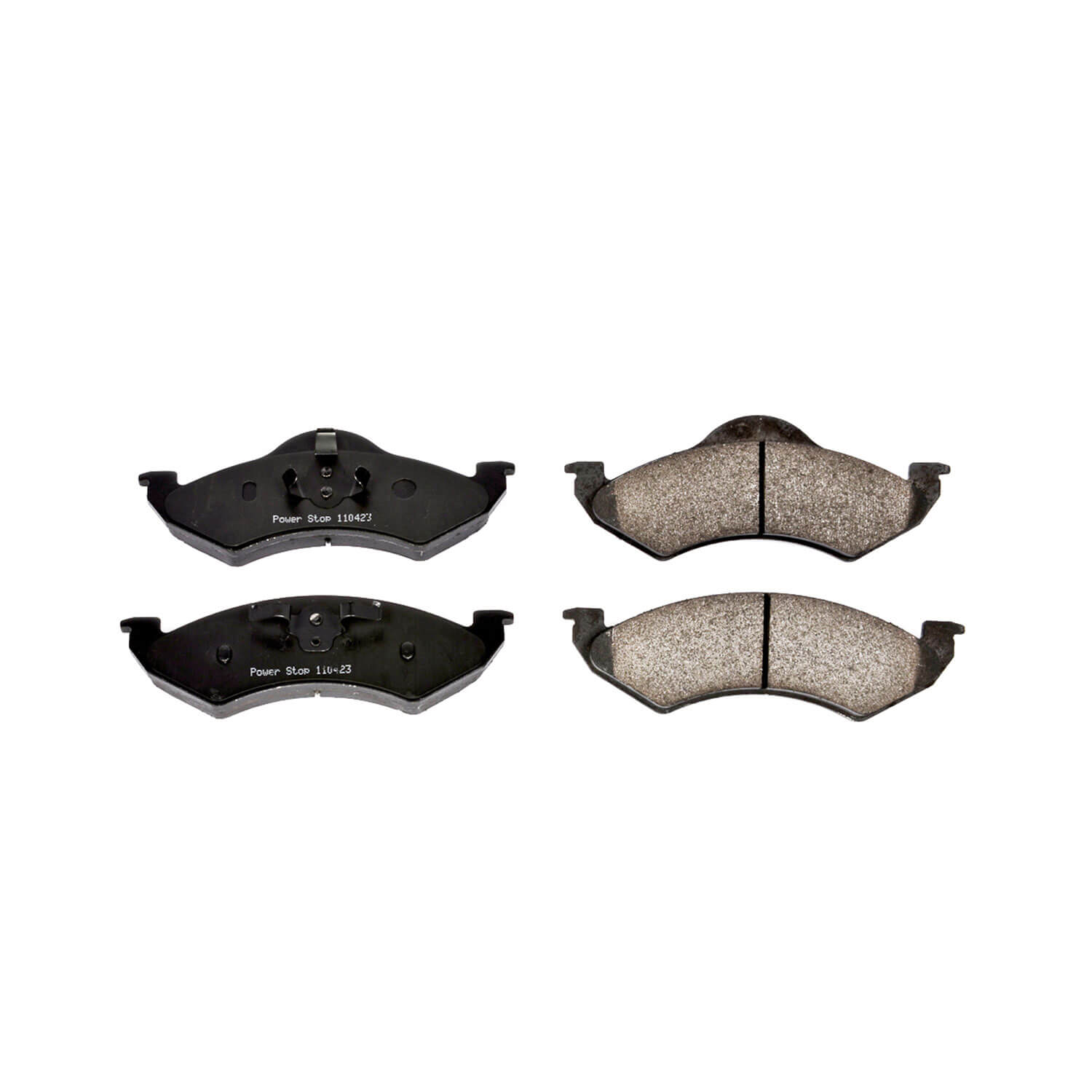 Power Stop 16-820 Z16 Evolution Ceramic Clean Ride Scorched Brake Pads (Front) for 2000-2001 Dodge Dakota Base, R/t, SLT, Sport product image