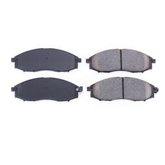 Power Stop 16-830 Z16 Evolution Ceramic Clean Ride Scorched Brake Pads (Front) for 2003 Nissan Frontier Sc, SE, Sve, Xe Rear Wheel Drive product image