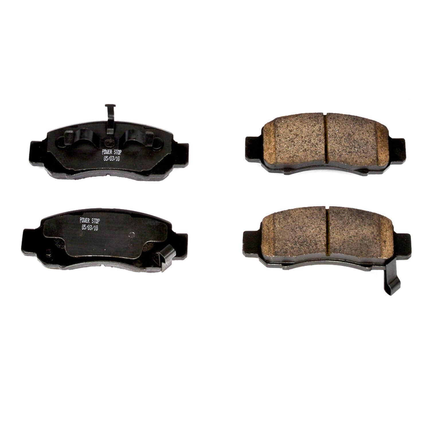 Power Stop 16-832 Z16 Evolution Ceramic Clean Ride Scorched Brake Pads (Front) for 2000-2002 Honda Insight Base product image