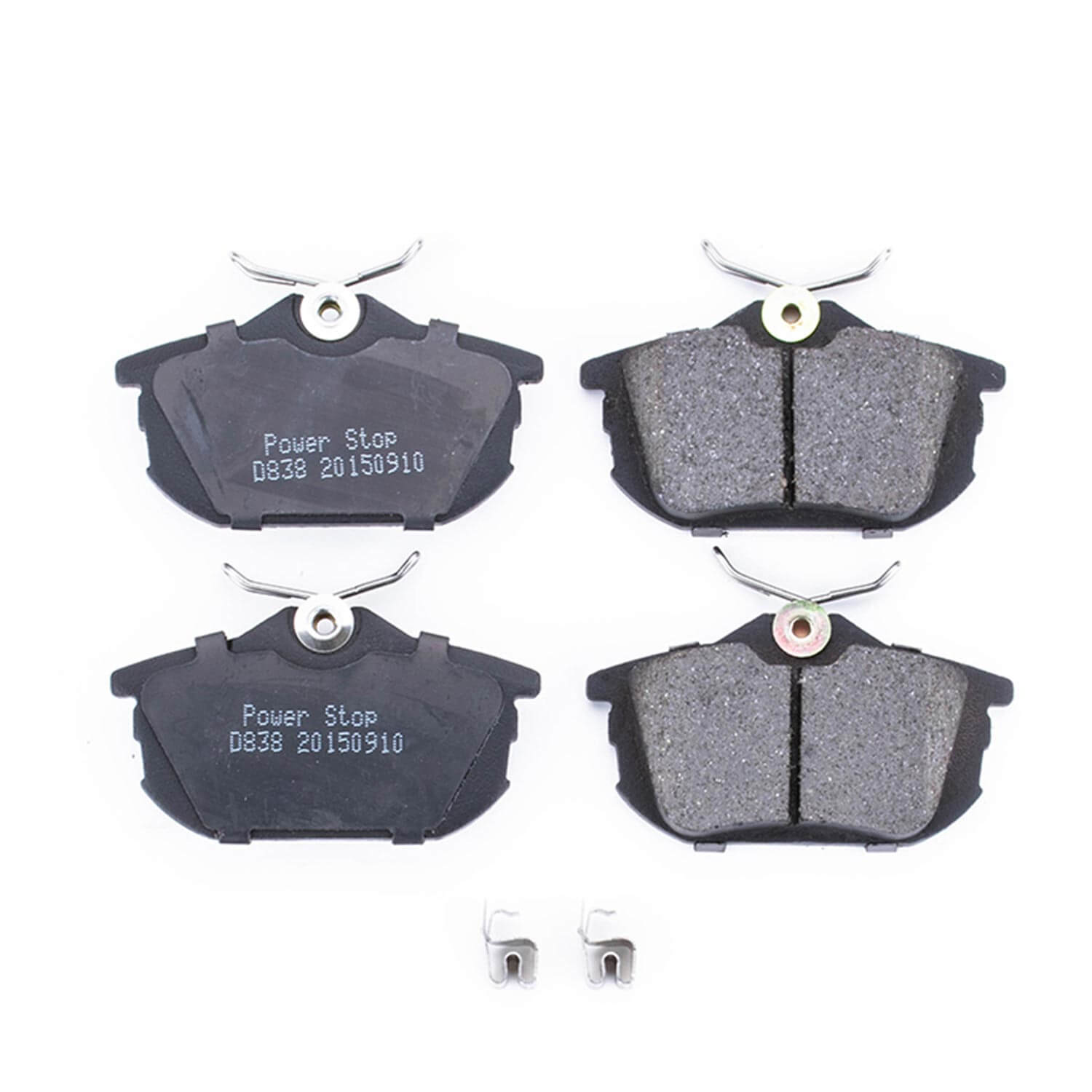 Power Stop 16-838 Z16 Evolution Ceramic Clean Ride Scorched Brake Pads (Rear) for 2000-2003 Volvo S40 Base product image