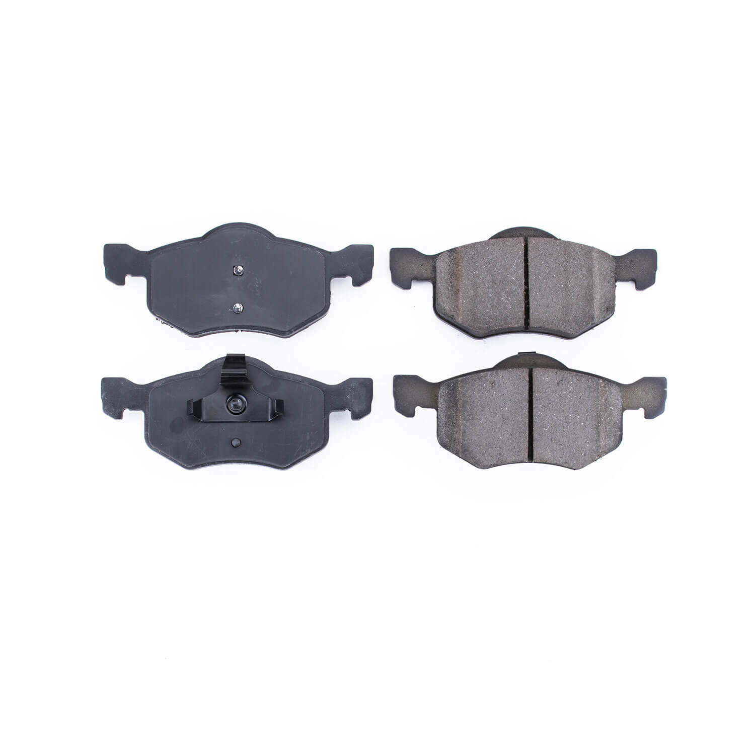 Power Stop 16-843 Z16 Evolution Ceramic Clean Ride Scorched Brake Pads (Front) for 2001-2002 Ford Escape Xls, XLT Rear Drum product image