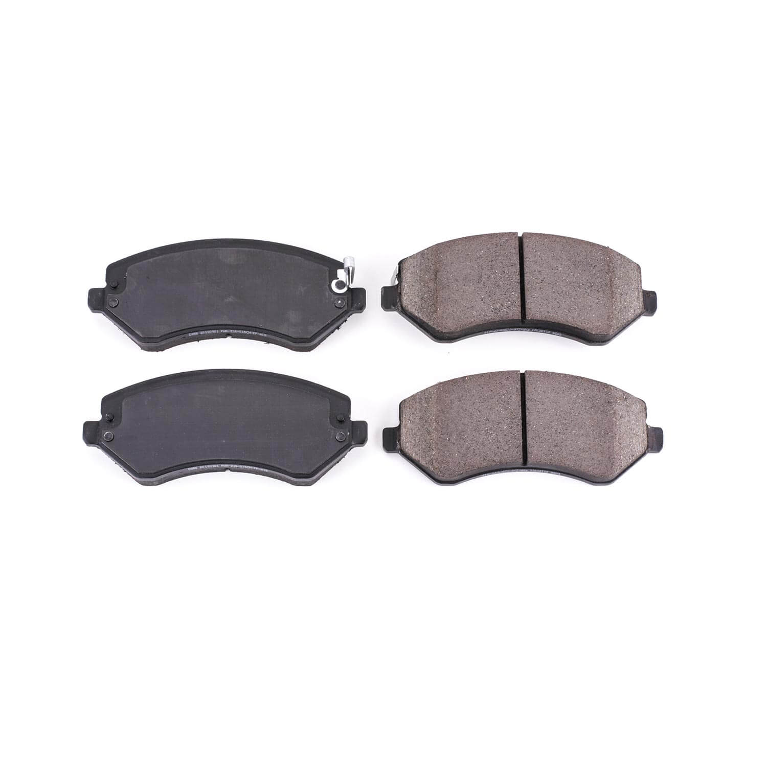 Power Stop 16-856 Z16 Evolution Ceramic Clean Ride Scorched Brake Pads (Front) for 2004 Chrysler Town & Country Base, LX Rear Drum product image