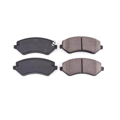 Power Stop 16-856 Z16 Evolution Ceramic Clean Ride Scorched Brake Pads (Front) for 2004 Chrysler Town & Country Base, LX Rear Drum product image