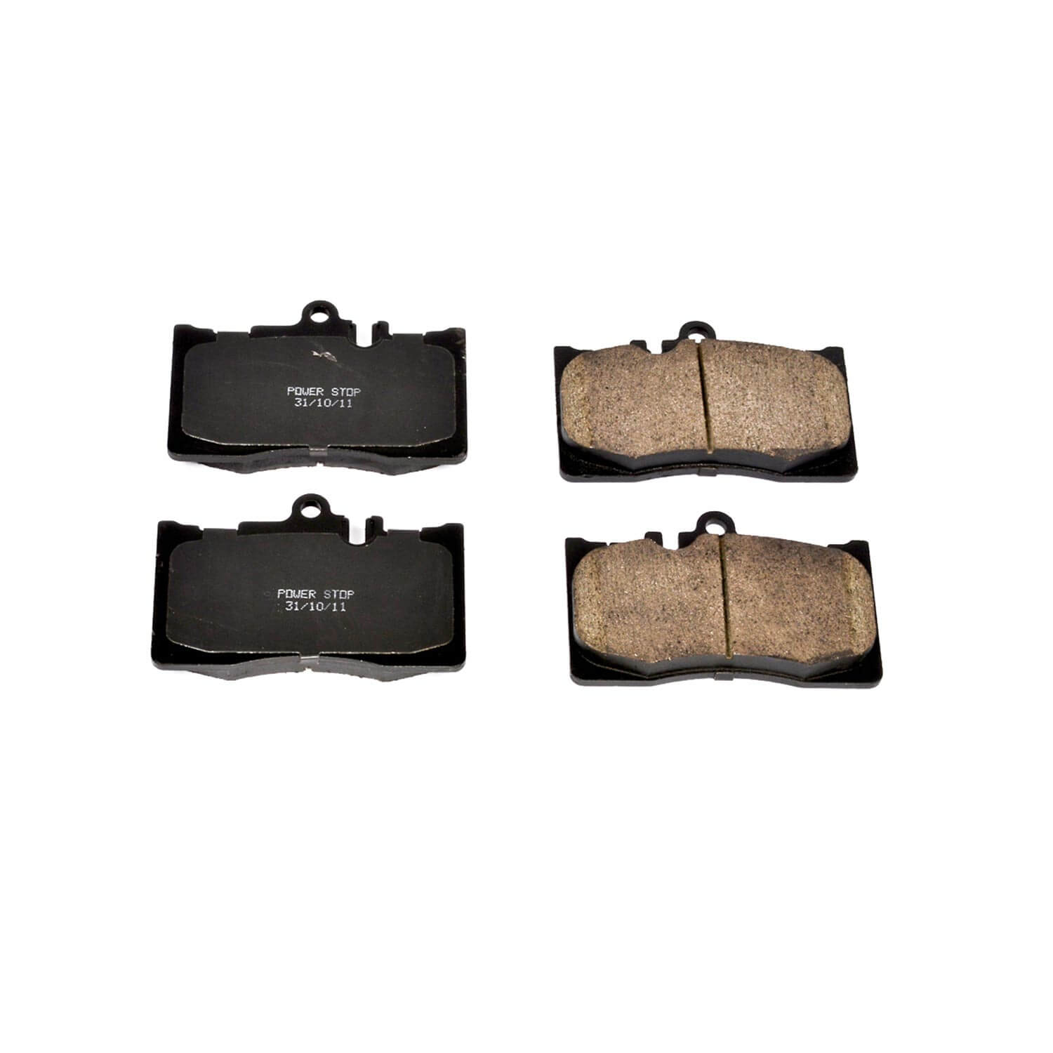 Power Stop 16-870 Z16 Evolution Ceramic Clean Ride Scorched Brake Pads (Front) for 2001-2006 Lexus LS430 Base product image