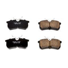 Power Stop 16-886 Z16 Evolution Ceramic Clean Ride Scorched Brake Pads (Rear) for 2014-2018 Ford Fiesta ST product image
