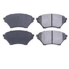 Power Stop 16-890 Z16 Evolution Ceramic Clean Ride Scorched Brake Pads (Front) for 2001-2002 Mazda Miata / MX-5 Base, LS, SE product image