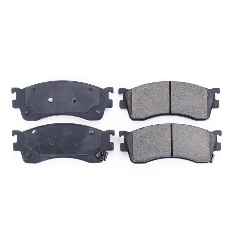 Power Stop 16-893 Z16 Evolution Ceramic Clean Ride Scorched Brake Pads (Front) for 2001 Mazda Protege ES, LX, MP3 product image