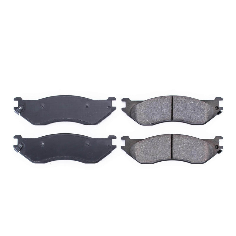 Power Stop 16-897 Z16 Evolution Ceramic Clean Ride Scorched Brake Pads (Front) for 2004 Dodge Durango Limited, SLT, ST product image