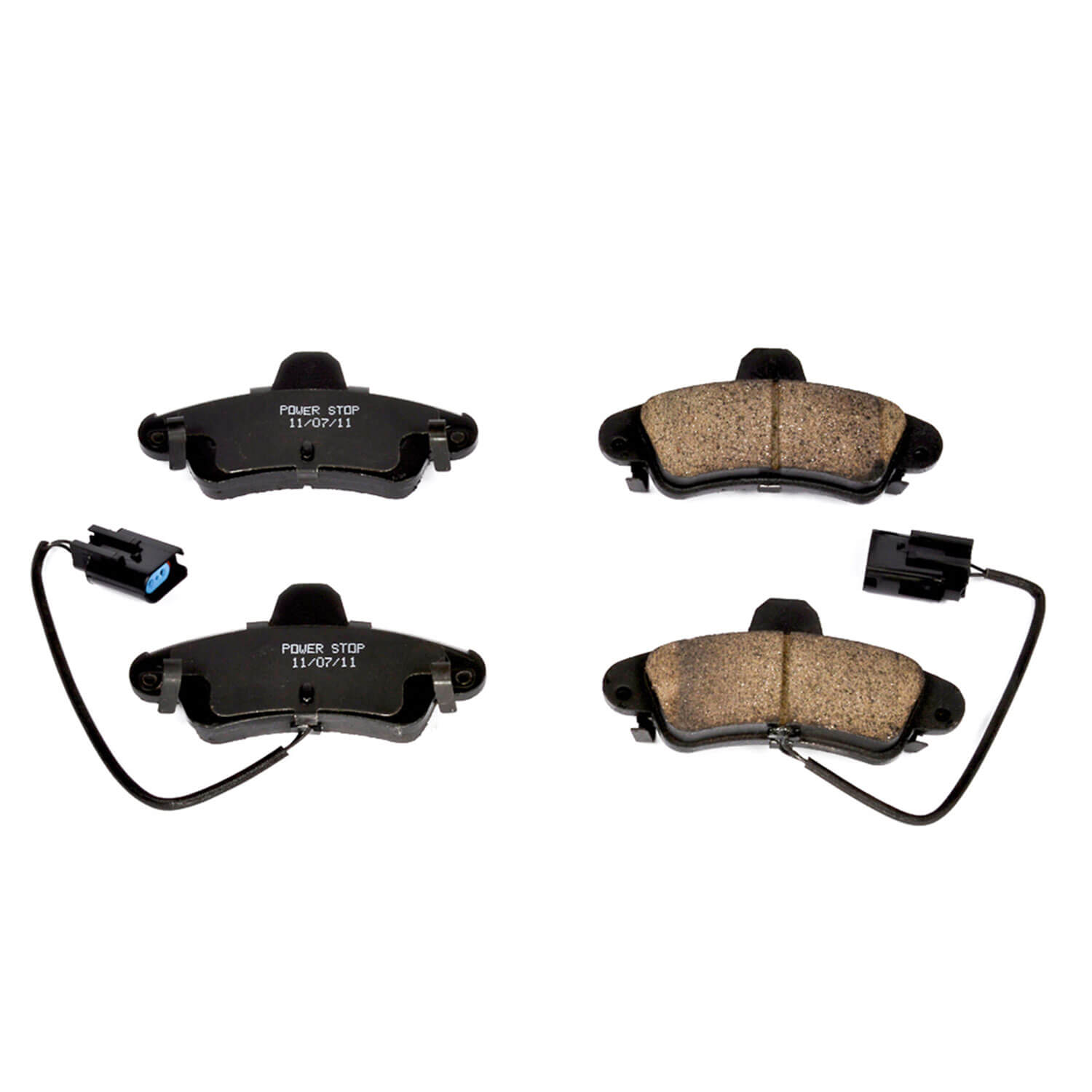 Power Stop 16-899 Z16 Evolution Ceramic Clean Ride Scorched Brake Pads - With Electronic Sensors (Rear) for 2000-2002 Mercury Cougar Rear Disc product image