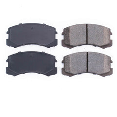 Power Stop 16-904 Z16 Evolution Ceramic Clean Ride Scorched Brake Pads (Front) for 2002 Mitsubishi Lancer ES, LS, Oz Rally Rear Drum product image