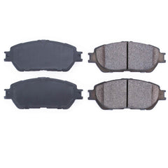 Power Stop 16-906A Z16 Evolution Ceramic Clean Ride Scorched Brake Pads - 17.5 mm (Front) for 2005-2007 Toyota Avalon Limited, Touring, XL, Xls product image