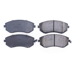 Power Stop 16-929 Z16 Evolution Ceramic Clean Ride Scorched Brake Pads (Front) for 2005 Saab 9-2X Aero, Linear product image