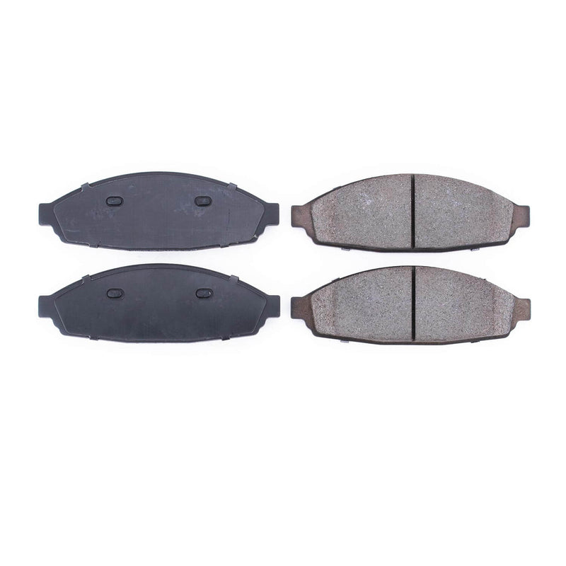 Power Stop 16-931 Z16 Evolution Ceramic Clean Ride Scorched Brake Pads (Front) for 2003 Ford Crown Victoria Base, Lwb, LX, Police Interceptor, S product image