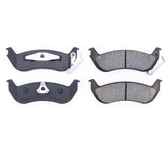 Power Stop 16-932 Z16 Evolution Ceramic Clean Ride Scorched Brake Pads (Rear) for 2003 Ford Crown Victoria Base, Lwb, LX, Police Interceptor, S product image