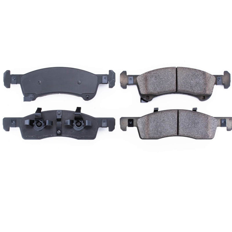 Power Stop 16-934 Z16 Evolution Ceramic Clean Ride Scorched Brake Pads (Front) for 2003 Ford Expedition Eddie Bauer, XLT product image