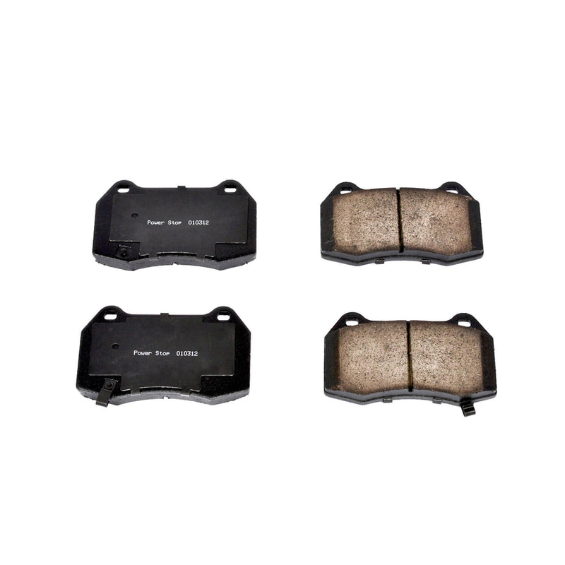Power Stop 16-960 Z16 Evolution Ceramic Clean Ride Scorched Brake Pads (Front) for 2003 Infiniti G35 Base product image