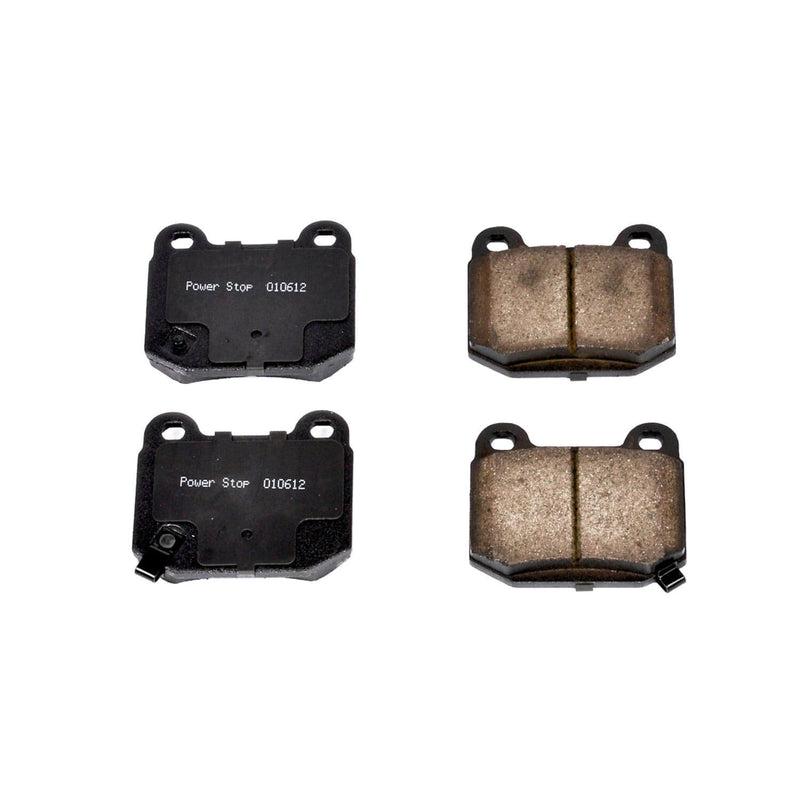 Power Stop 16-961 Z16 Evolution Ceramic Clean Ride Scorched Brake Pads (Rear) for 2003 Infiniti G35 Base product image