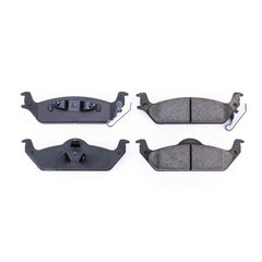 Power Stop 16-963 Z16 Evolution Ceramic Clean Ride Scorched Brake Pads (Rear) for 2003 Dodge Dakota Base, R/t, SLT, Sport product image