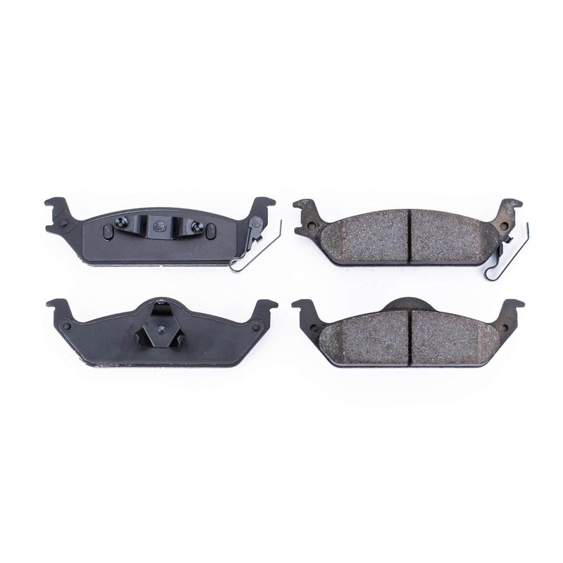 Power Stop 16-963 Z16 Evolution Ceramic Clean Ride Scorched Brake Pads (Rear) for 2003 Dodge Dakota Base, R/t, SLT, Sport product image
