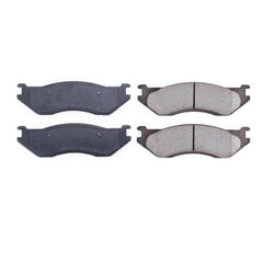 Power Stop 16-966 Z16 Evolution Ceramic Clean Ride Scorched Brake Pads (Front) for 1998 Dodge B1500 Van Base product image