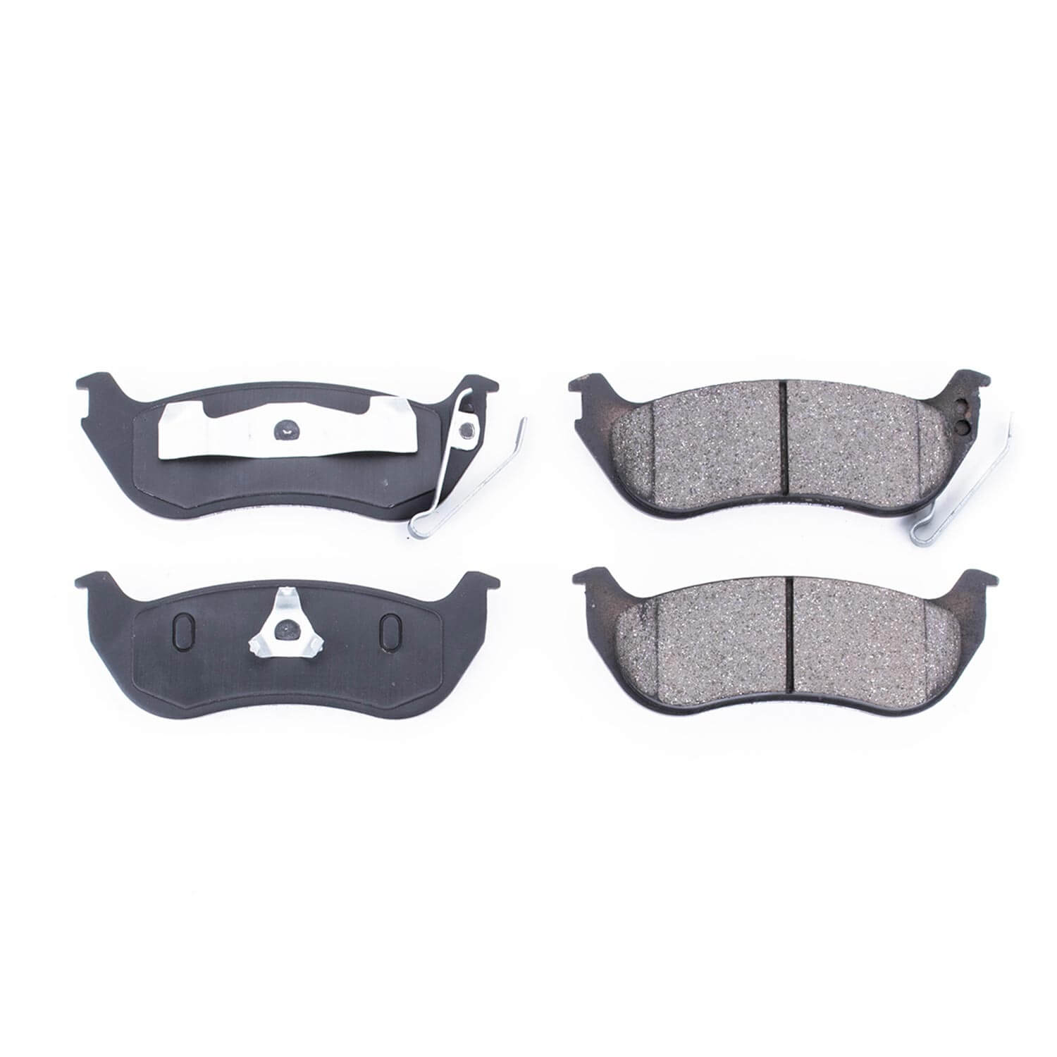 Power Stop 16-981 Z16 Evolution Ceramic Clean Ride Scorched Brake Pads (Rear) for 2003-2004 Jeep Liberty Limited, Renegade, Sport product image