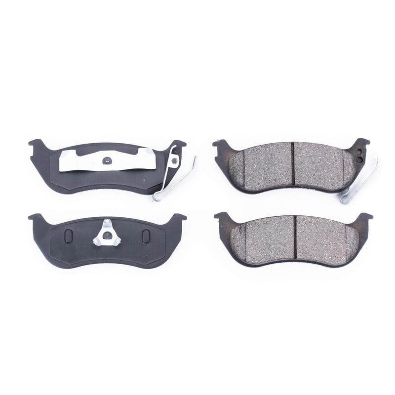 Power Stop 16-981 Z16 Evolution Ceramic Clean Ride Scorched Brake Pads (Rear) for 2003-2004 Jeep Liberty Limited, Renegade, Sport product image