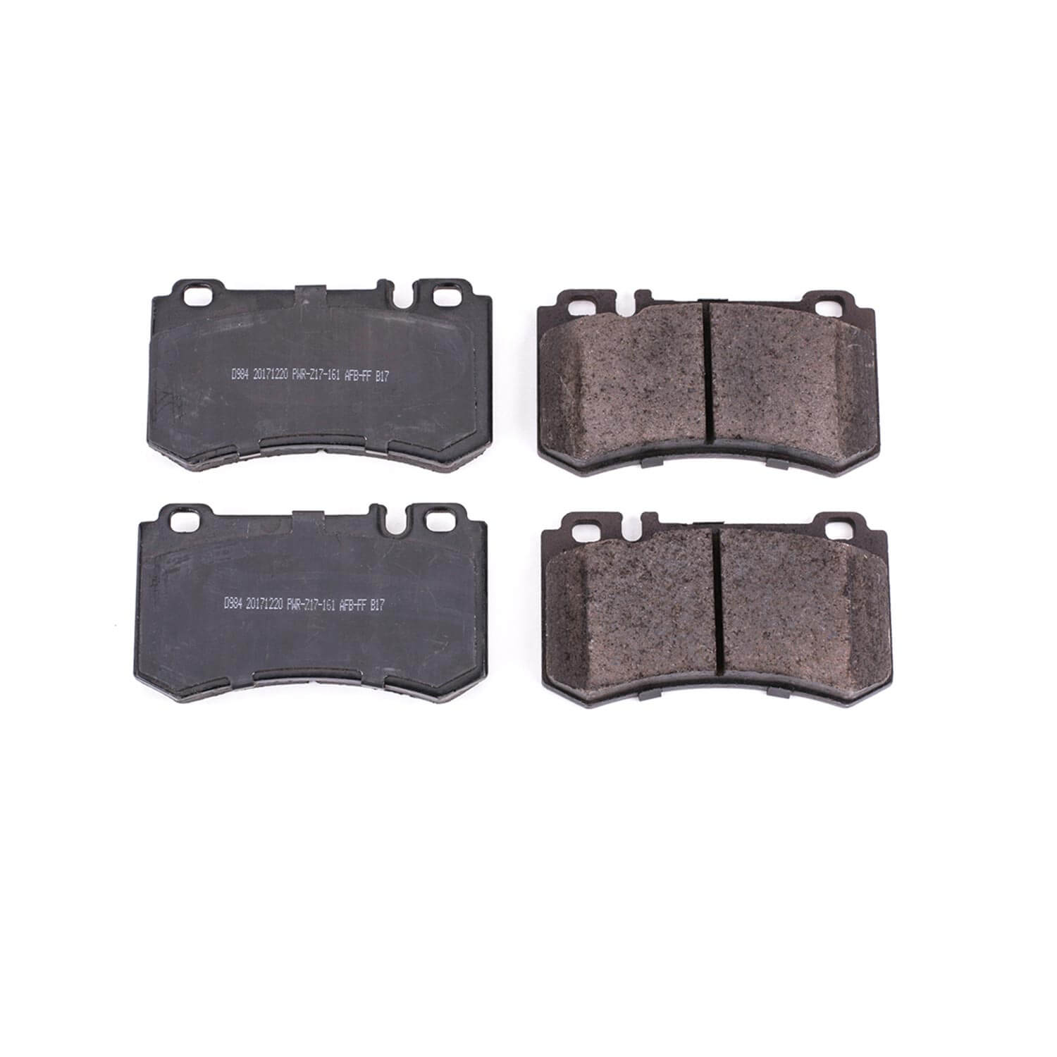 Power Stop 16-984 Z16 Evolution Ceramic Clean Ride Scorched Brake Pads (Rear) for 2003-2006 Mercedes-Benz CL55 AMG Base product image
