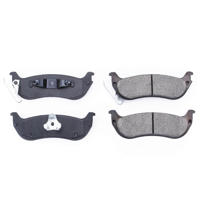 Power Stop 16-998 Z16 Evolution Ceramic Clean Ride Scorched Brake Pads (Rear) for 2004 Chrysler Pacifica Base product image
