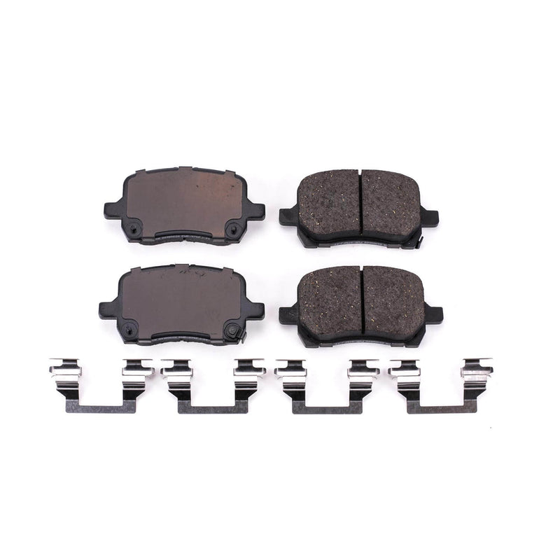 Power Stop 17-1028 - Z17 Evolution Plus Ceramic Front Brake Pads vehicle fitment brake part